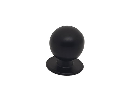 Paris Ball Knob - Matte Black