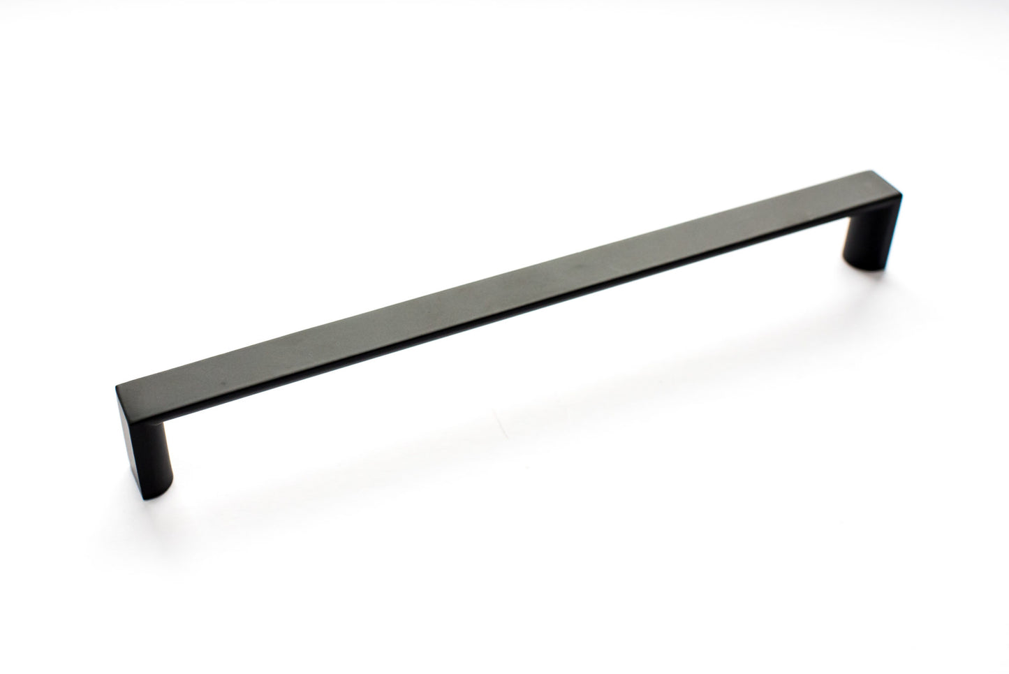 Portland Flat Top Bar Pull - Matte Black, 192mm C,C