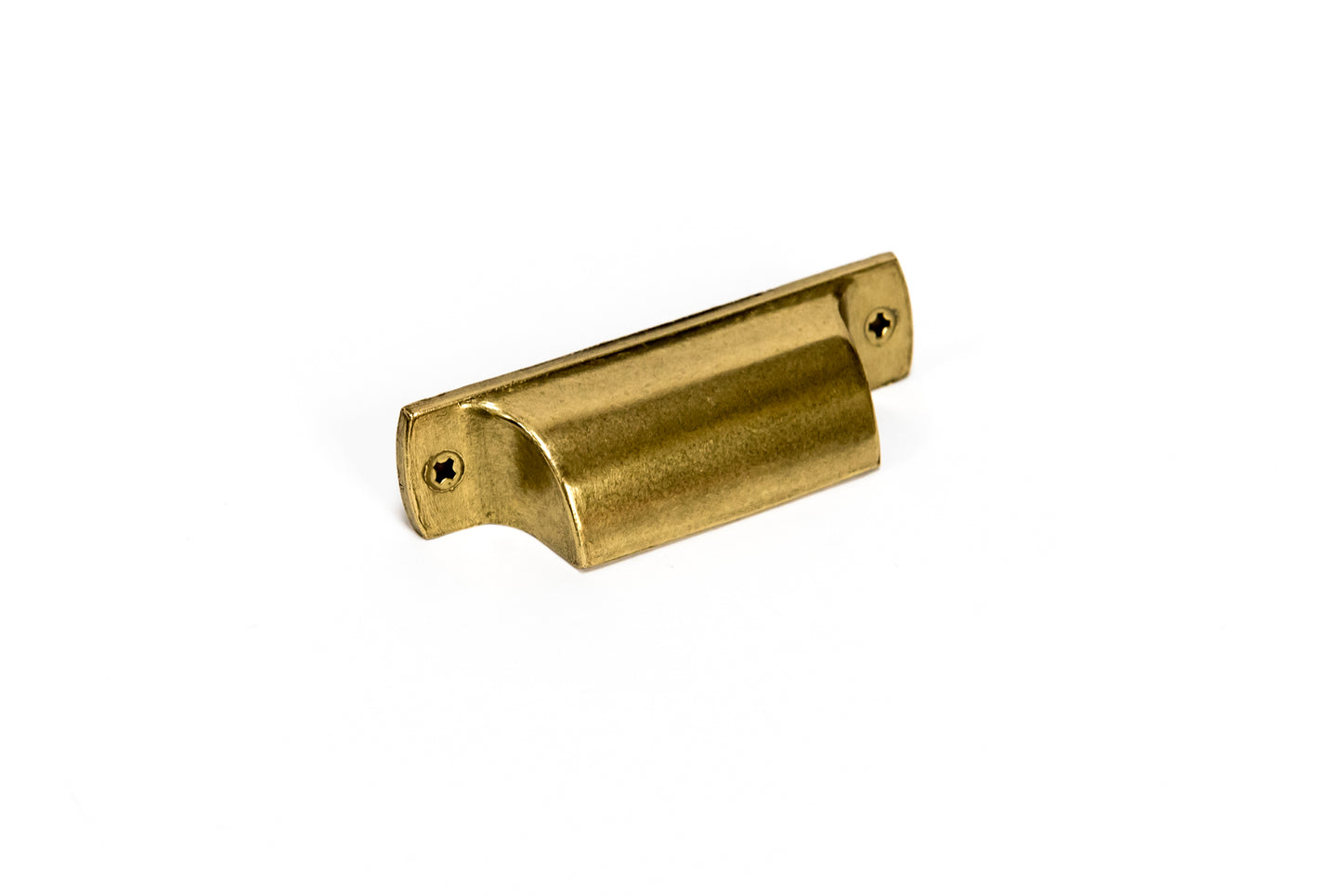Portland Cup Pull 3" C,C - Florentine Brass