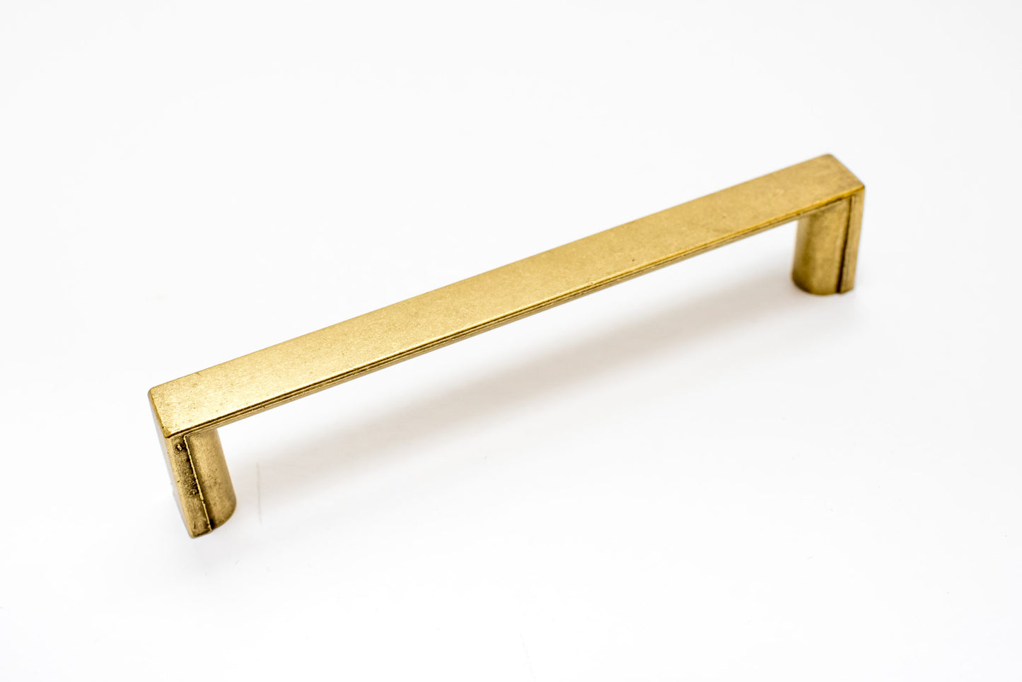 Portland Flat Top Bar Pull 5" C,C - Florentine Brass