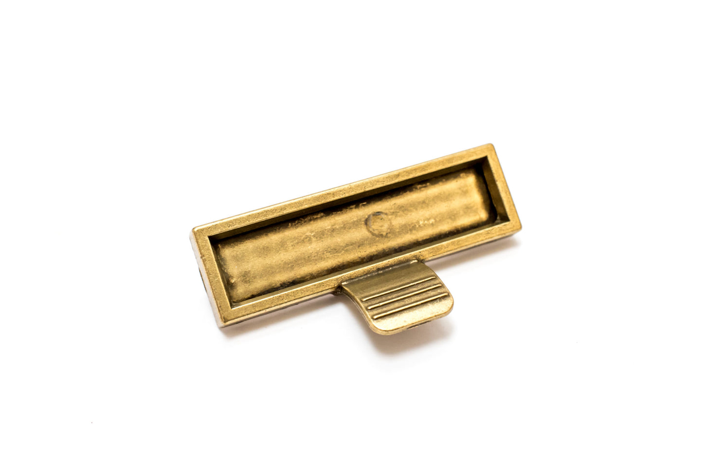 Portland Label Pull 2 1/2" C,C - Florentine Brass