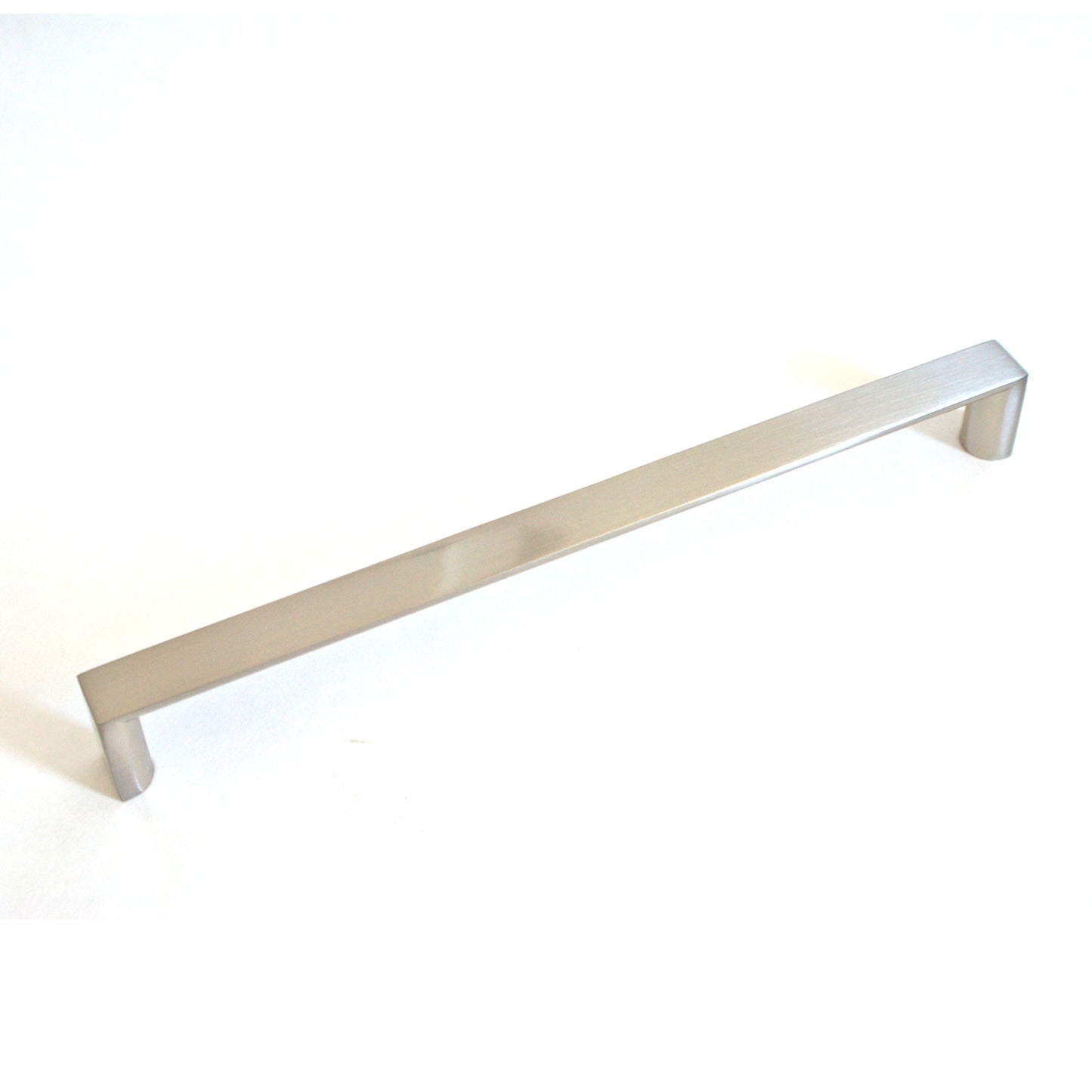 Portland Flat Top Bar Pull - Brushed/Satin Nickel, 192mm C,C