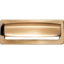 Raleigh Cup Pull - Honey Bronze, 3 3/4" image