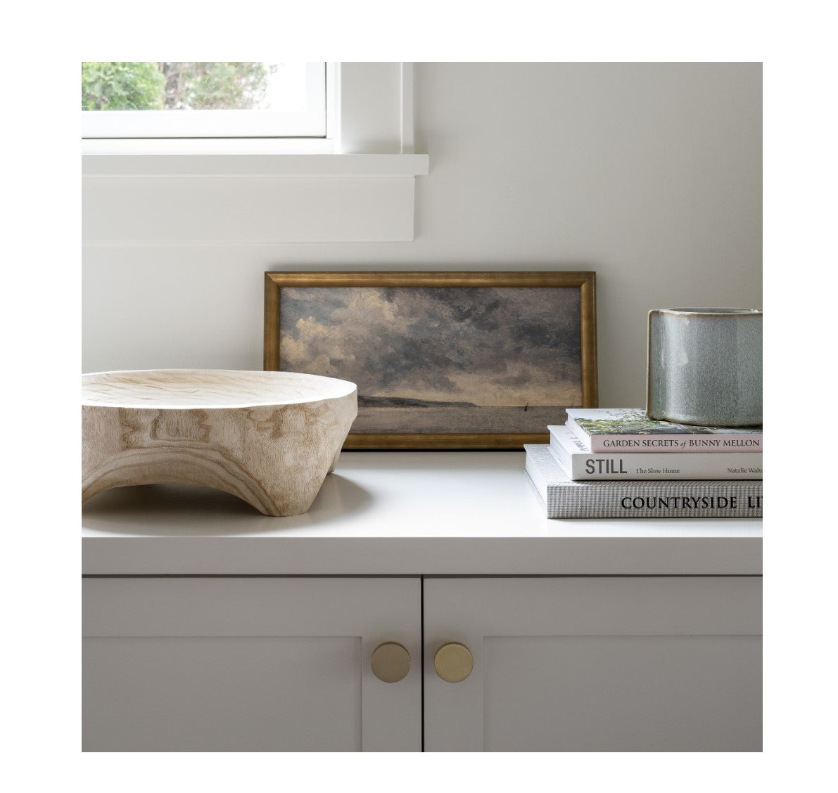 Portland Flat Top Knob - Goldsmith