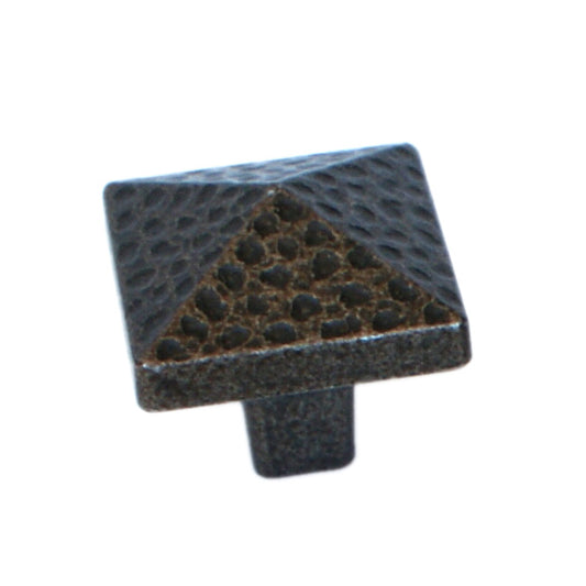 Mission XT Square Knob - Weathered Bronze