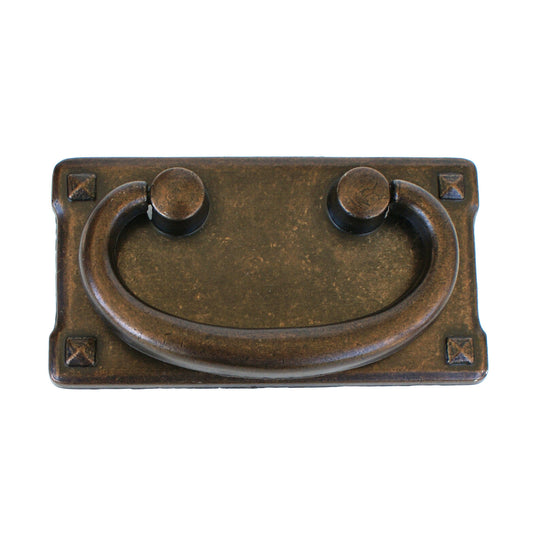 Mission Bail Pull 3" C,C - Weathered Bronze