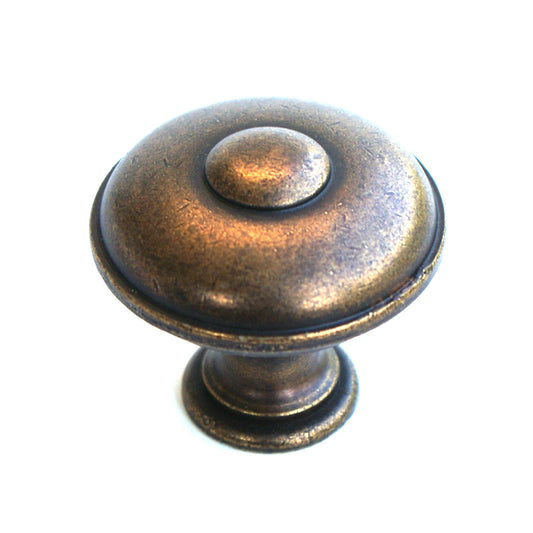 Midwest Round Knob A - Weathered Bronze