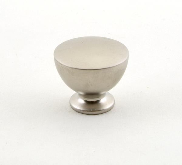 New York Round Knob C - Brushed/Satin Nickel