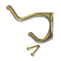 Portland Hook Florentine Brass